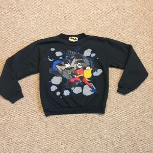 Vinatage 90's DC Comics Batman Robin Crewneck Sweatshirt 1997 Youth Large